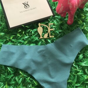 2 x 1 Panty Tanga-gris-PINK-Victoria's Secret