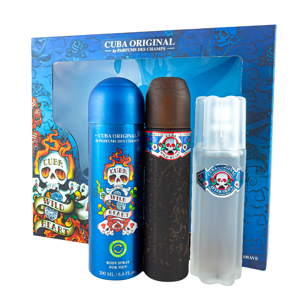 Set Cuba WILD HEART-Cuba Deschamps-100 ml-Caballero