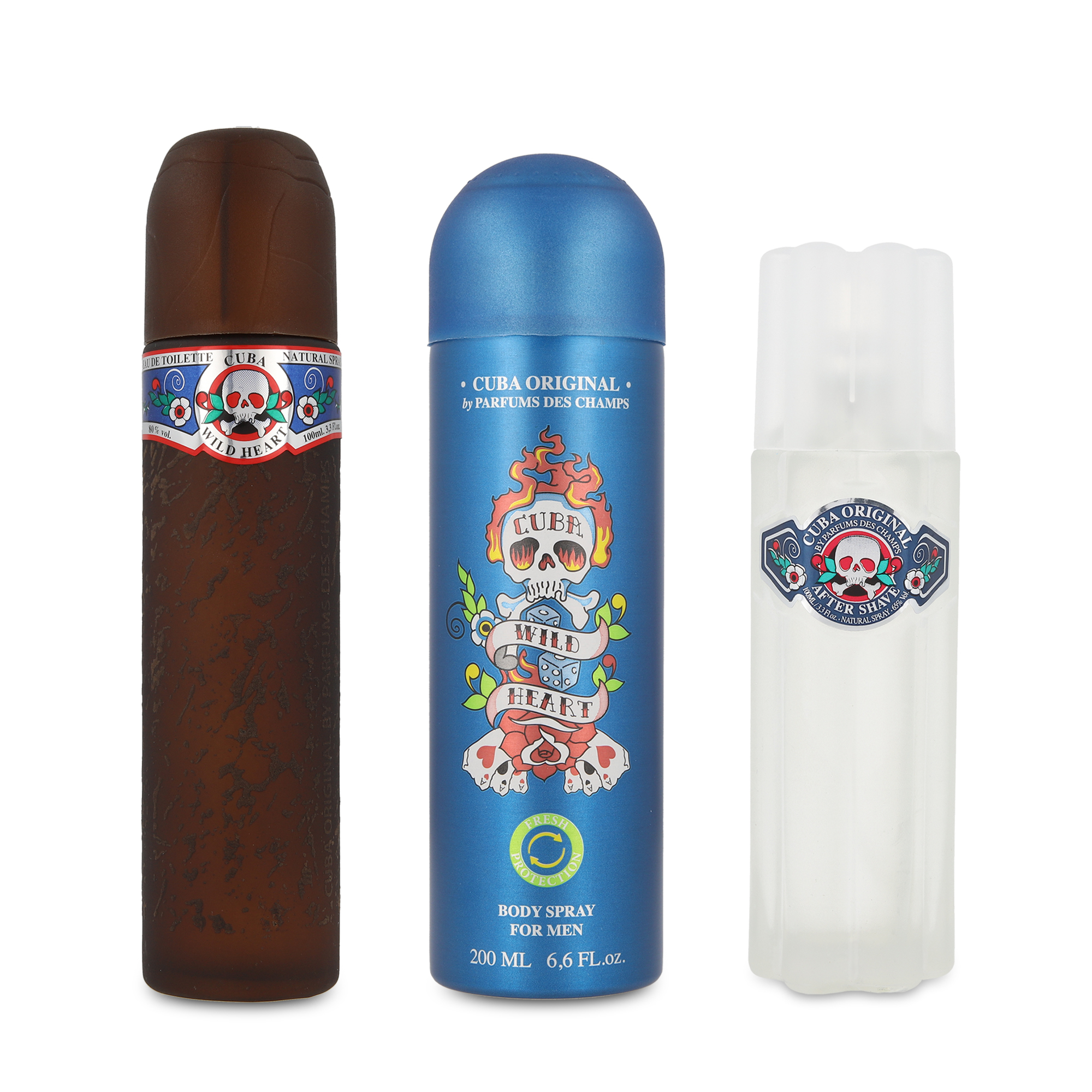 Set Cuba WILD HEART-Cuba Deschamps-100 ml-Caballero - Imagen 2