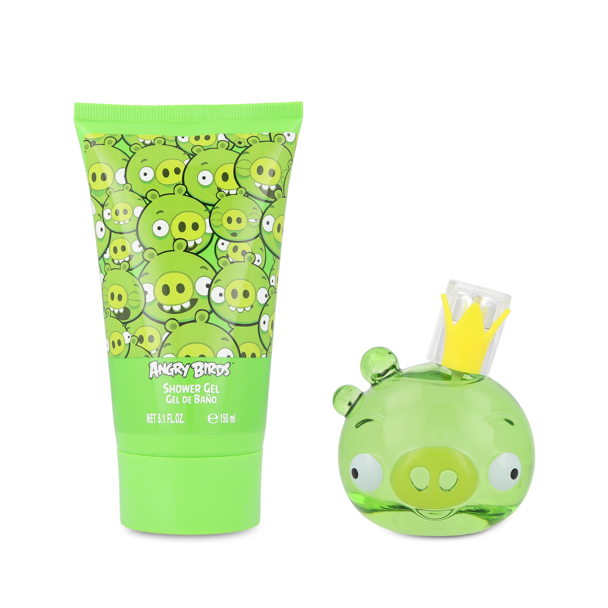 Set Angry Birds KING PIG (green)-Air Val-Niño - Imagen 2